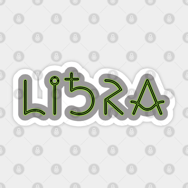Libra Sticker by Zodiac Syndicate